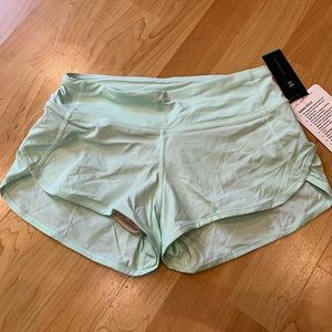 Lululemon athelica Speed short NEW Teal